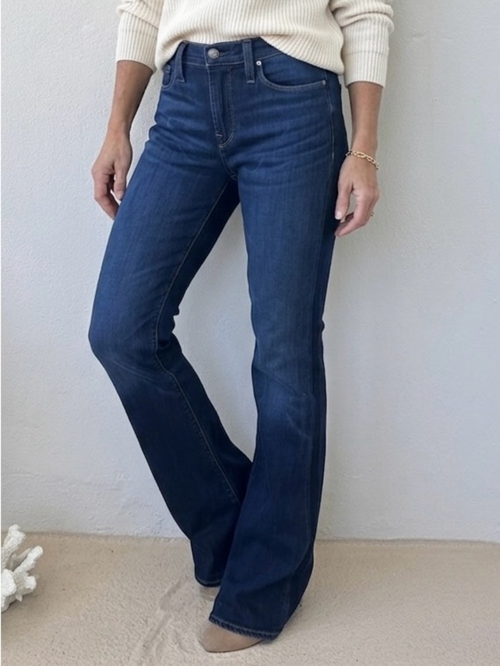 HUDSON  DREW Dark Blue Boot Flare Jeans